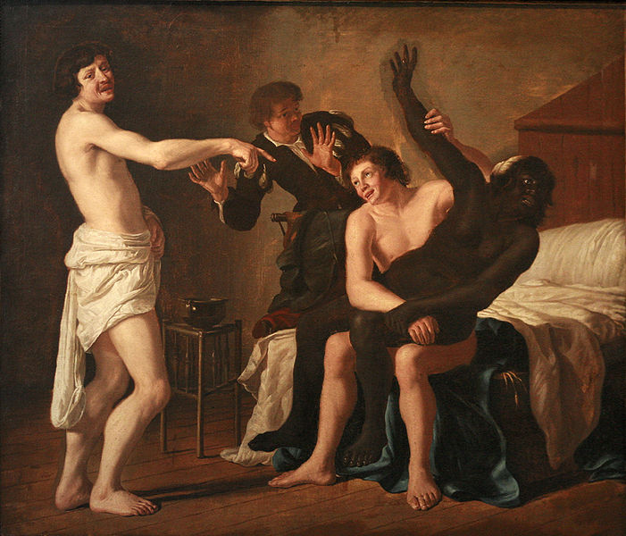 GRAMATICA, Antiveduto Rape of the negro girl